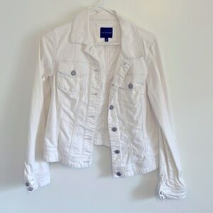 White Jean jacket